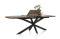 Stół H&H Avalox/ Avalon 190 + 60 x 110 cm centralna noga driftwood