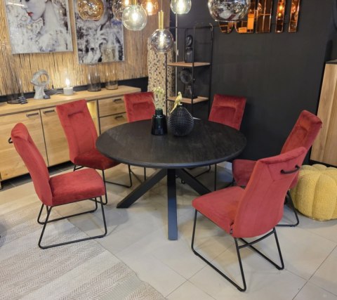 (R, od ręki ) Stół Xooon Arawood 140 cm onyx