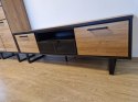 (R) Szafka RTV 150 cm H&H Avalon/ Avalox natural VINTAGE OAK