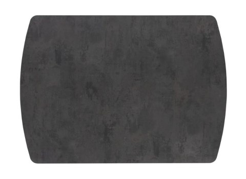 Duży stół rozkładany Pavalon 170-230x100 cm na centralnej nodze, blat Primo Laminato (HPL) antracyt