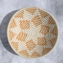 Misa/ Miska/ Taca Dekoracyjna / Kosz Ścienny Sizal Neutral 30 cm – Handmade Rwanda