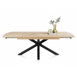 Stół Rozkładany NYON 170-230 cm - Natural Sand / Metalowy Pająk