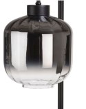 [K] Designerska Lampa Podłogowa ESSEX - COCO maison | Szkło Przydymione (Smoke / Antracyt), Styl Hotel Chique