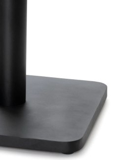 [K, od ręki] Kwadratowy Stolik Bistro BREST 75 x 75 cm - COCO maison | Blat HPL Onyx (Ciemny Marmur), Czarna Noga