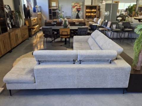 [wybór tapicerki] Sofa Narożna TALISMAN XL 300 cm (Lewostronna) -| Regulowane Zagłówki, Sprężyny Kieszeniowe + Pianka Memory |