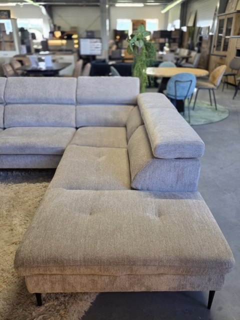 [wybór tapicerki] Sofa Narożna TALISMAN XL 300 cm (Lewostronna) -| Regulowane Zagłówki, Sprężyny Kieszeniowe + Pianka Memory |