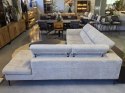 [wybór tapicerki] Sofa Narożna TALISMAN XL 300 cm (Lewostronna) -| Regulowane Zagłówki, Sprężyny Kieszeniowe + Pianka Memory |