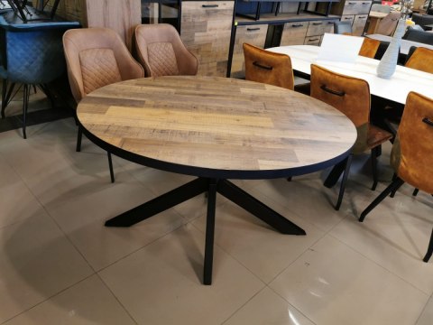 Stół Avalox 130 x 110 cm driftwood/natural centralna noga Stół Avalox 130 x 110 cm driftwood/natural centralna noga